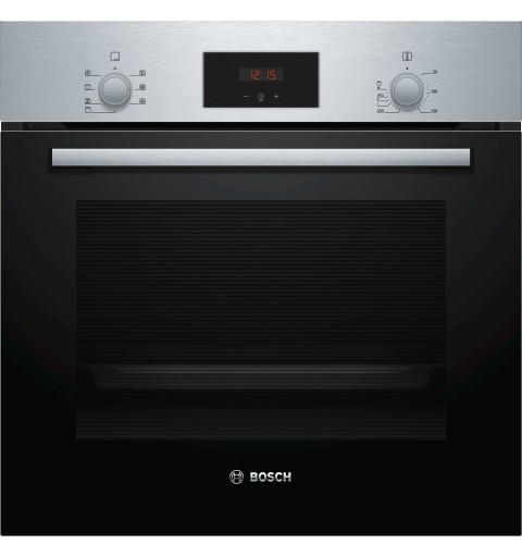 Bosch Serie 2 HBF133BR0 Backofen 66 l A Schwarz, Edelstahl