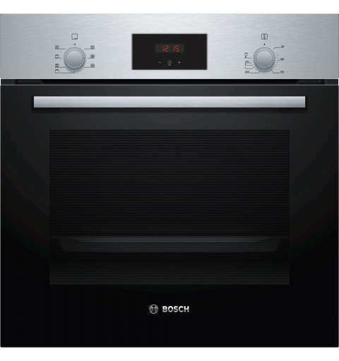 Bosch Serie 2 HBF133BR0 Backofen 66 l A Schwarz, Edelstahl