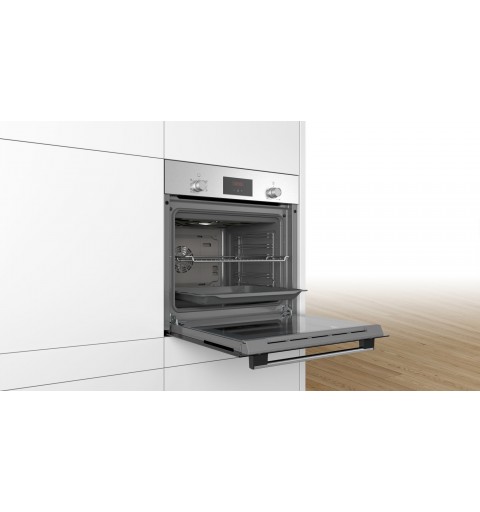Bosch Serie 2 HBF133BR0 oven 66 L A Black, Stainless steel