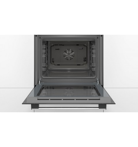 Bosch Serie 2 HBF133BR0 Backofen 66 l A Schwarz, Edelstahl