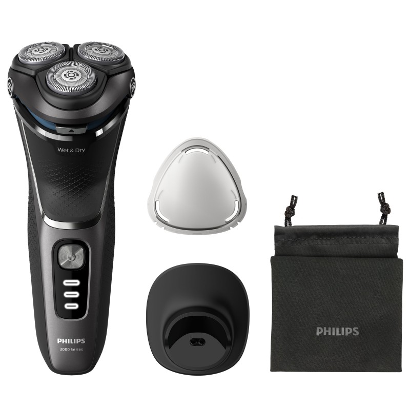 Philips Shaver 3000 Series S3343 13 Afeitadora eléctrica en seco y en húmedo