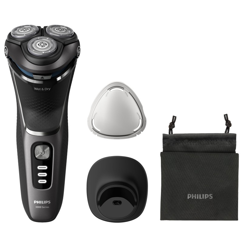 Philips Shaver 3000 Series S3343 13 Elektrischer Nass- und Trockenrasierer