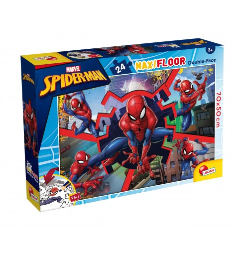 Liscianigiochi Marvel Puzzle Df Maxifloor 24 Spiderman