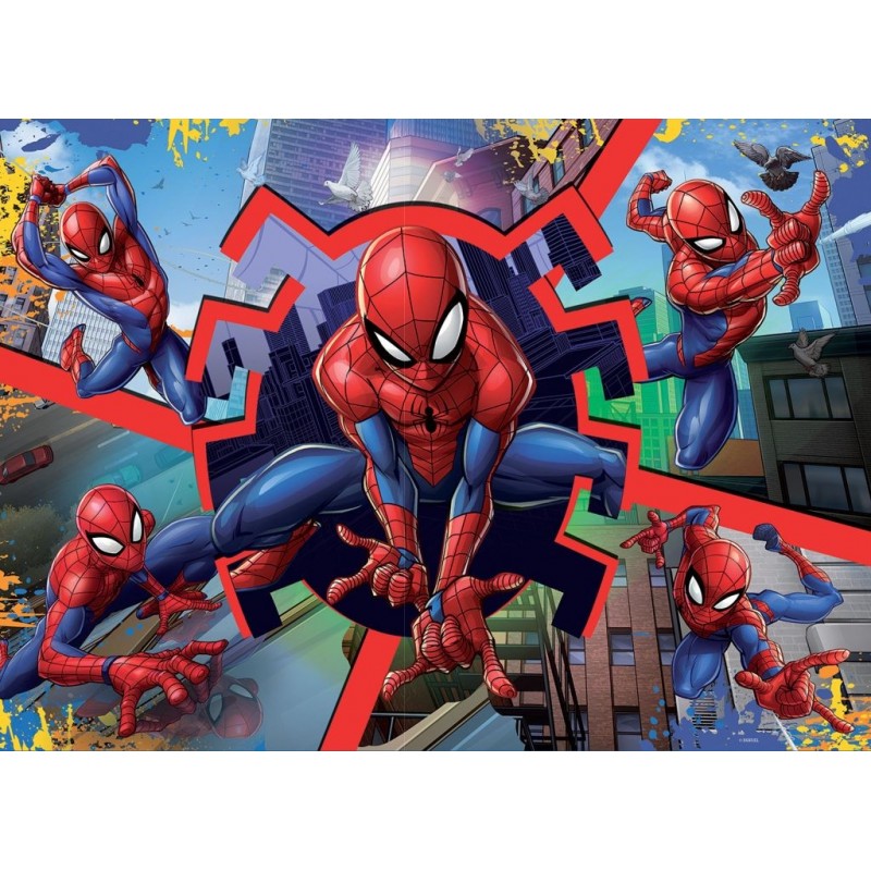 Liscianigiochi Marvel Puzzle Df Maxifloor 24 Spiderman