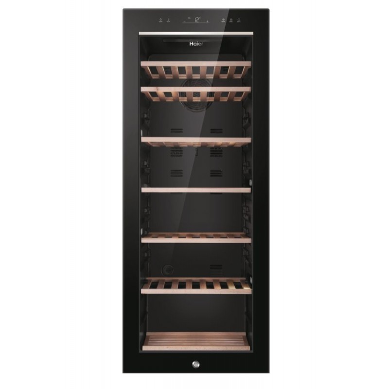 Haier Wine Bank 50 Serie 5 HWS84GA Compressor wine cooler Freestanding Black 84 bottle(s)