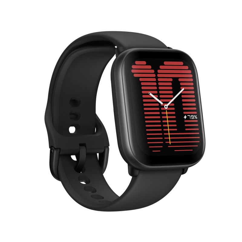 Amazfit Hannover 4,45 cm (1.75") AMOLED Digital 390 x 450 Pixel Touchscreen Schwarz GPS