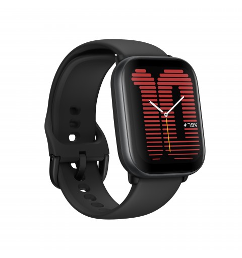 Amazfit Hannover 4,45 cm (1.75") AMOLED Digital 390 x 450 Pixel Touchscreen Schwarz GPS