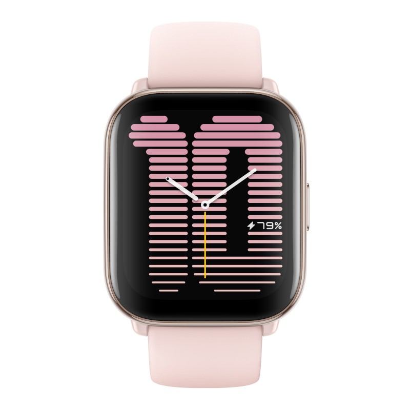 Amazfit Hannover 4.45 cm (1.75") AMOLED Digital 390 x 450 pixels Touchscreen Pink GPS (satellite)