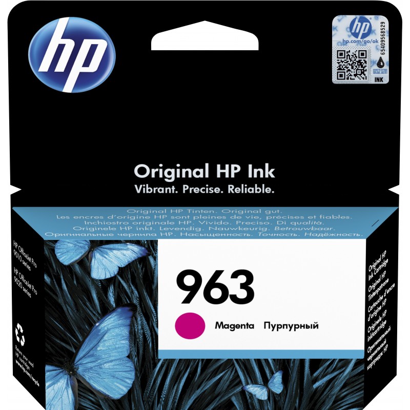 HP Cartuccia di inchiostro magenta originale 963