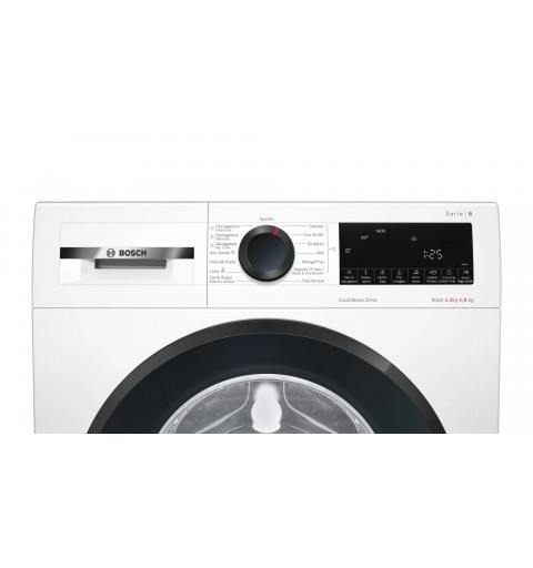 Bosch Serie 6 WNA14449IT lavadora-secadora Independiente Carga frontal Blanco E