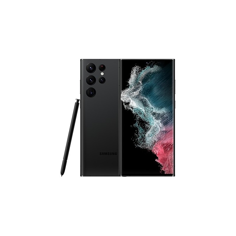 Samsung Galaxy S22 Ultra Enterprise Edition SM-S908BZKDEEE smartphones 17,3 cm (6.8") SIM doble 5G USB Tipo C 8 GB 128 GB 5000