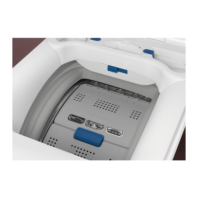 Electrolux EW6T634W lavatrice Caricamento dall'alto 6 kg 1251 Giri min Bianco