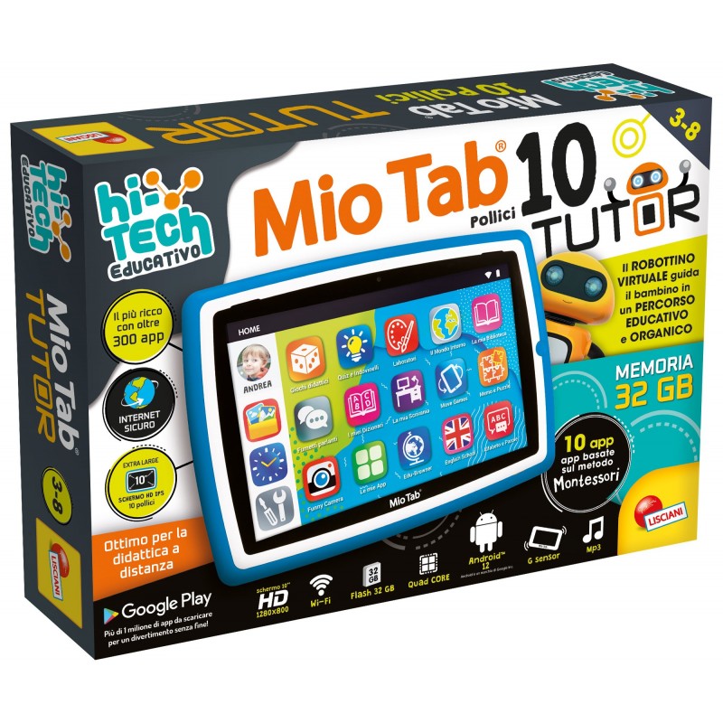 Liscianigiochi Mio Tab 10 32 GB Blu