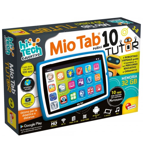 Liscianigiochi Mio Tab 10 32 GB Blau