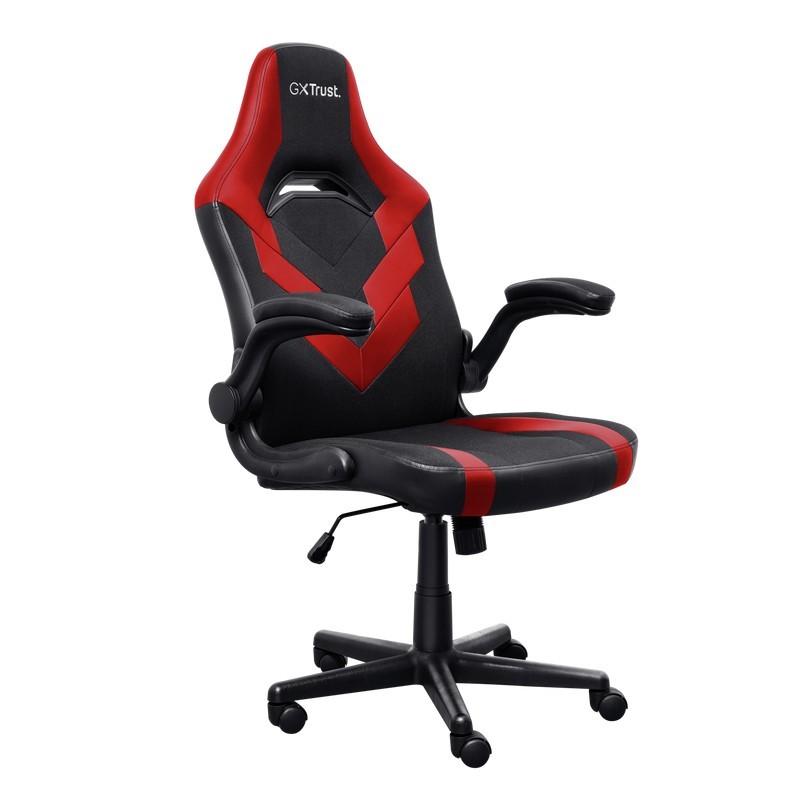 Trust GXT 703R RIYE Siège de jeu universel Noir, Rouge