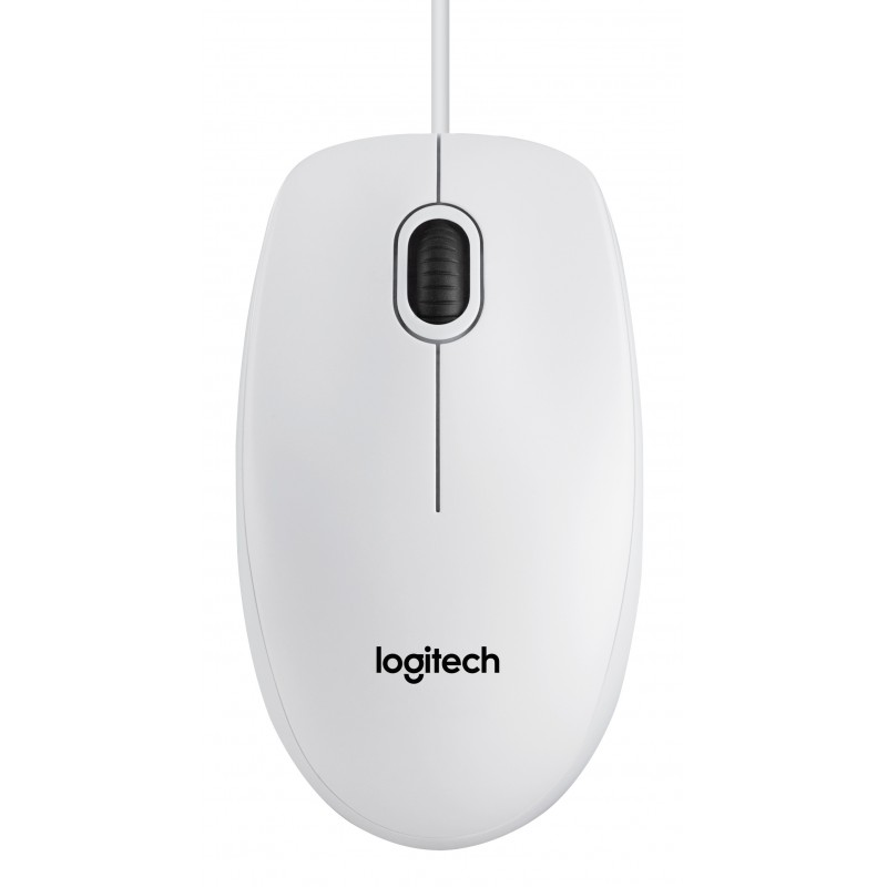Logitech B100 Optical Usb Mouse f Bus Maus Beidhändig USB Typ-A Optisch 800 DPI