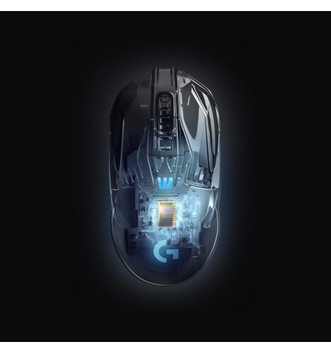 Logitech G Logitech G903 LIGHTSPEED Mouse da Gaming Wireless con Sensore HERO 25K, 140h e 1h con Batteria Ricaricabile, RGB