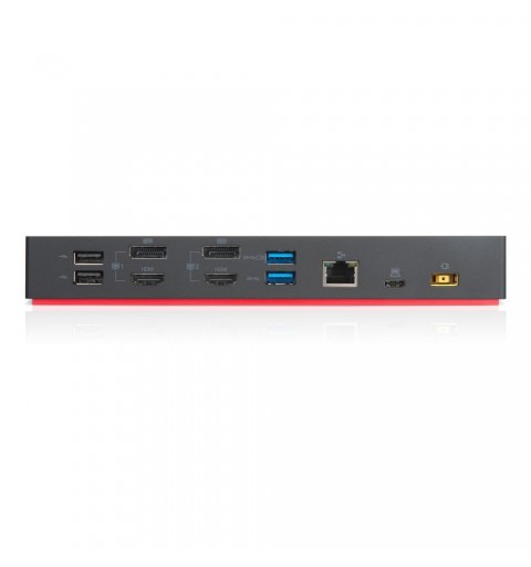 Lenovo 40AF0135IT replicatore di porte e docking station per laptop Cablato USB 3.2 Gen 2 (3.1 Gen 2) Type-C Nero