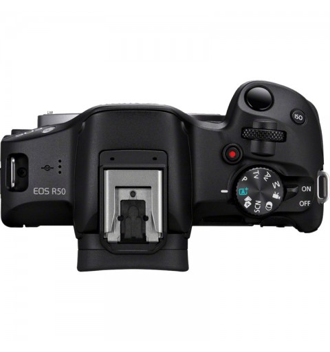 Canon EOS R50 Mirrorless Camera Content Creator Kit MILC 24,2 MP CMOS 6000 x 4000 Pixel Nero