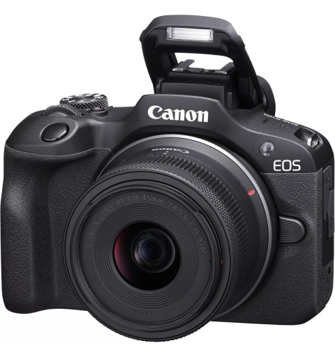 Canon EOS R100 + RF-S 18-45mm F4.5-6.3 IS STM Kit MILC 24,1 MP CMOS 6000 x 4000 Pixel Nero