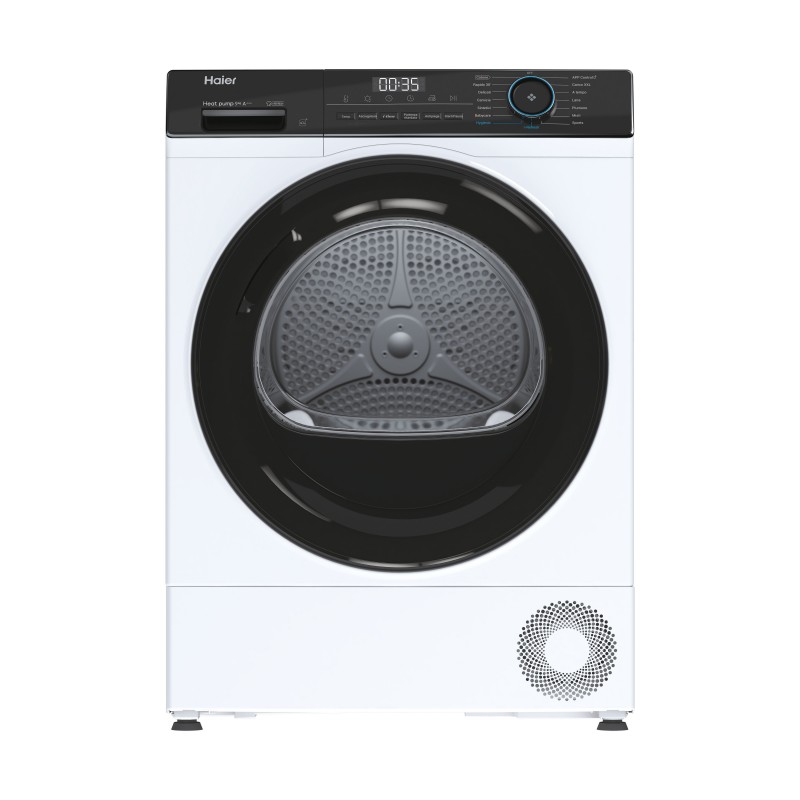 Haier HD90-A3939E-IT asciugatrice Libera installazione Caricamento frontale 9 kg A+++ Bianco