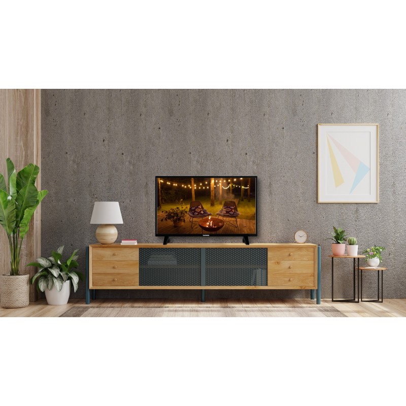 Telefunken TE32550B45V2D E Fernseher 81,3 cm (32") HD Smart-TV WLAN Schwarz