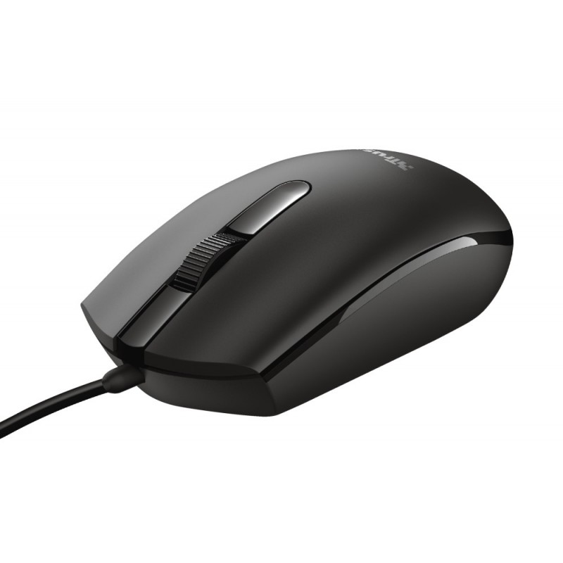 Trust Basi mouse Ambidestro USB tipo A Ottico 1200 DPI