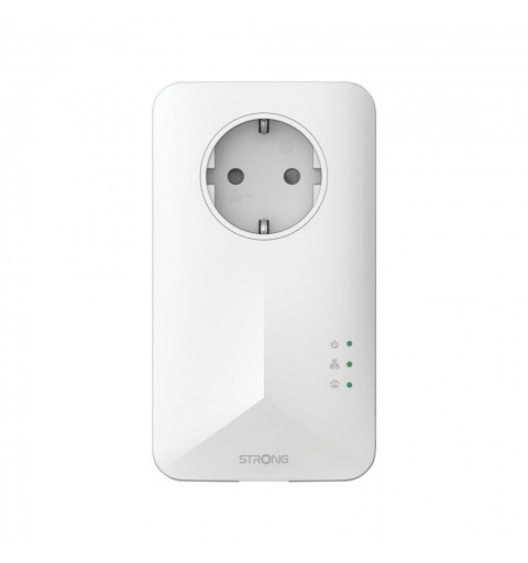 Strong POWERL1000DUOWIFIEUV2 PowerLine Netzwerkadapter 1000 Mbit s Eingebauter Ethernet-Anschluss WLAN Weiß 2 Stück(e)