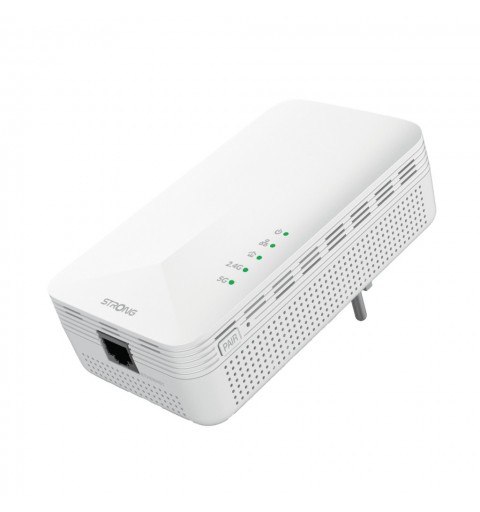 Strong POWERL1000DUOWIFIEUV2 PowerLine Netzwerkadapter 1000 Mbit s Eingebauter Ethernet-Anschluss WLAN Weiß 2 Stück(e)