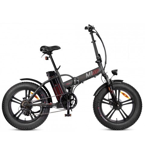 Smartway M1XP-R1SL-T bicicleta eléctrica Negro Acero 50,8 cm (20") 30 kg Ión de litio