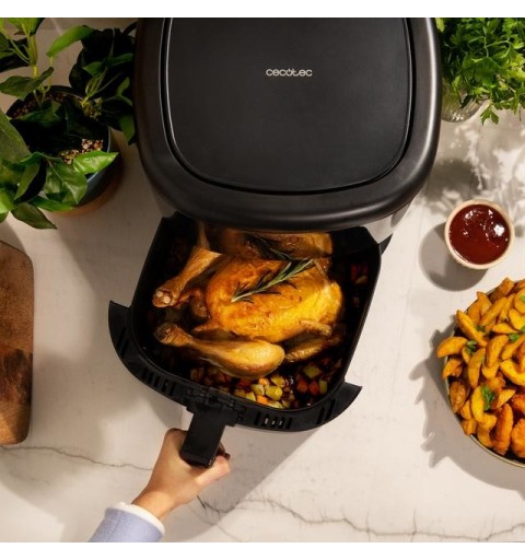 Cecotec Cecofry Bombastik 6000 Full Unique 6 L Autonome 1700 W Friteuse d’air chaud Noir