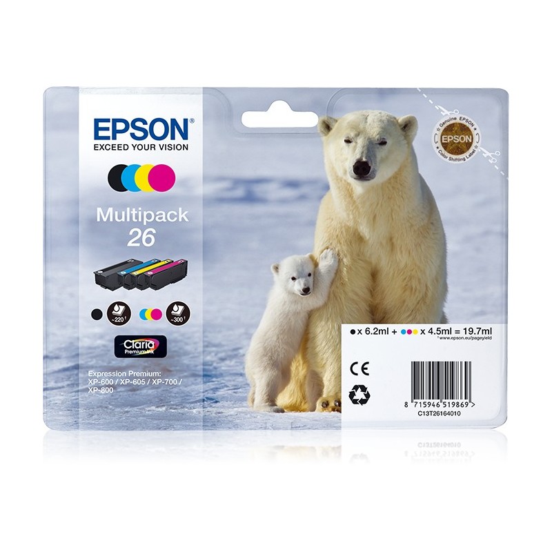 Epson Polar bear Multipack 26