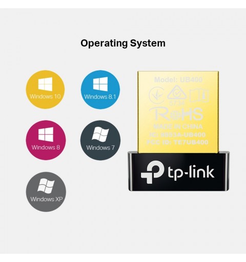 TP-Link UB400 carte et adaptateur d'interfaces Bluetooth