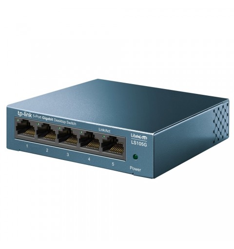 TP-Link LS105G Non-géré Gigabit Ethernet (10 100 1000) Bleu