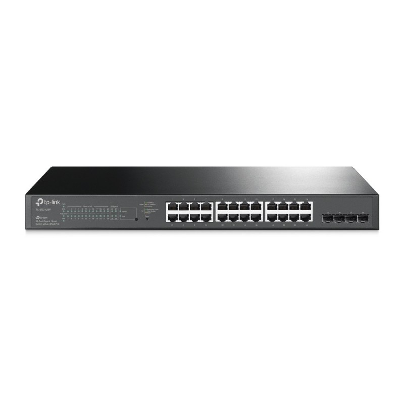 TP-Link TL-SG2428P commutateur réseau Géré L2 L2+ Gigabit Ethernet (10 100 1000) Connexion Ethernet, supportant l'alimentation