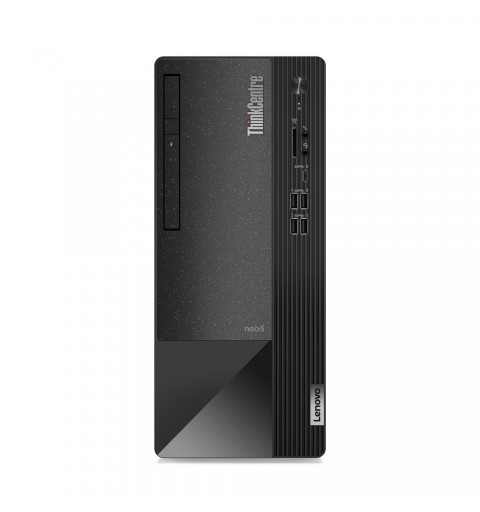 Lenovo ThinkCentre neo 50t Tower Intel® Core™ i3 i3-12100 8 Go DDR4-SDRAM 256 Go SSD Windows 11 Pro PC Gris