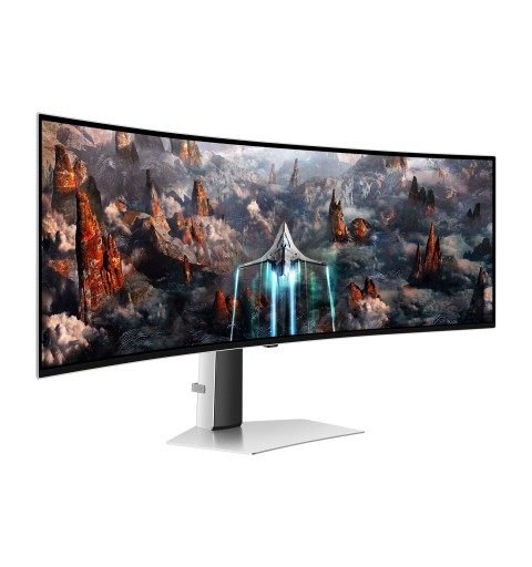 Samsung Odyssey LS49CG934SUXEN computer monitor 124.5 cm (49") 5120 x 1440 pixels DQHD OLED Silver