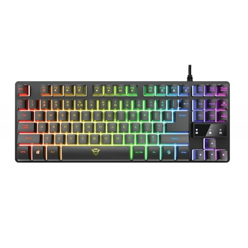 Trust GXT 833 Thado TKL keyboard USB QWERTY Italian Black