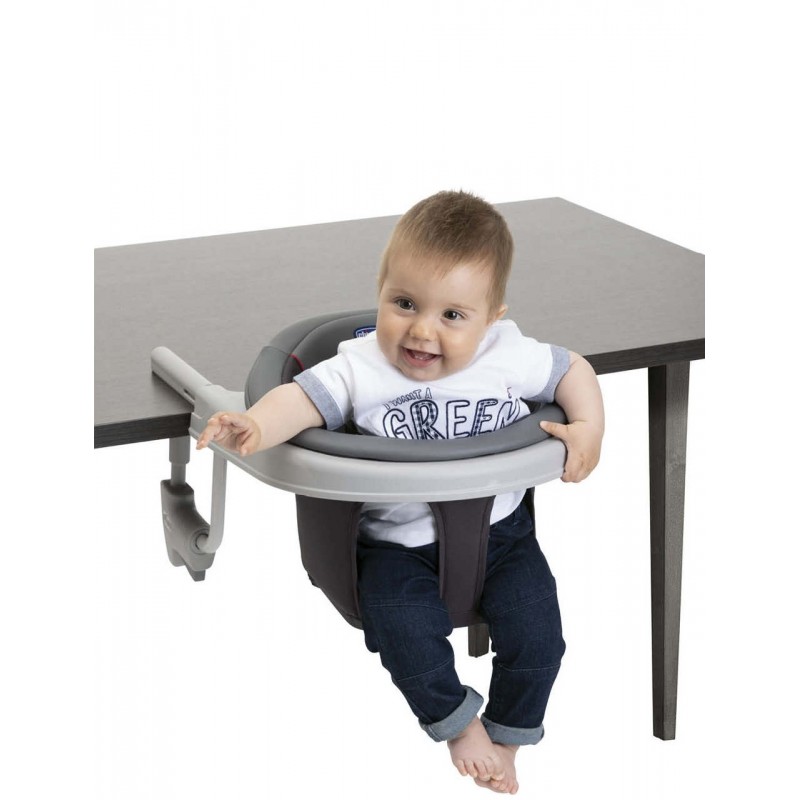 Chicco 00087057850000 chaise haute Chaise de table pour bébé Siège rembourré Gris