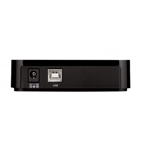 D-Link DUB-H7 USB 2.0 Type-B 480 Mbit s Black