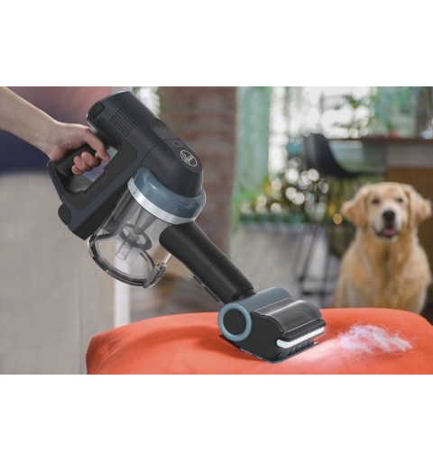 Hoover HF401P 011 Batteria Secco Ciclonico, EPA Senza sacchetto 0,7 L 190 W Nero, Argento 2,5 Ah