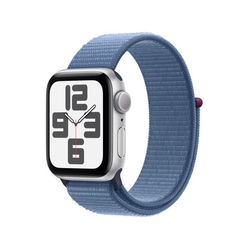 Apple Watch SE GPS Cassa 40mm in Alluminio con Cinturino Sport Loop Blu Inverno