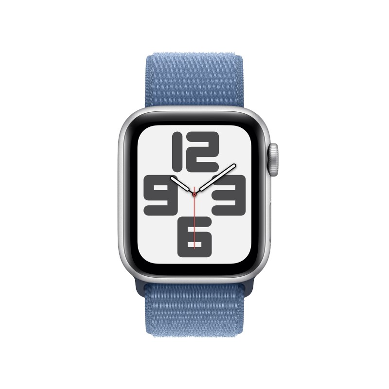 Apple Watch SE GPS Cassa 40mm in Alluminio con Cinturino Sport Loop Blu Inverno