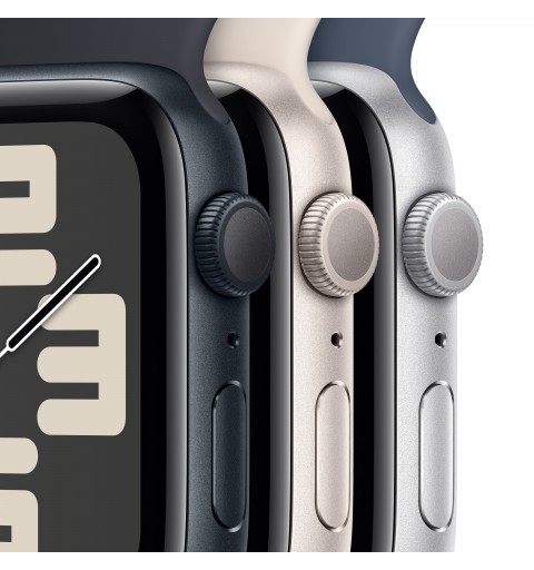 Apple Watch SE OLED 40 mm Digital 324 x 394 Pixeles Pantalla táctil Plata Wifi GPS (satélite)