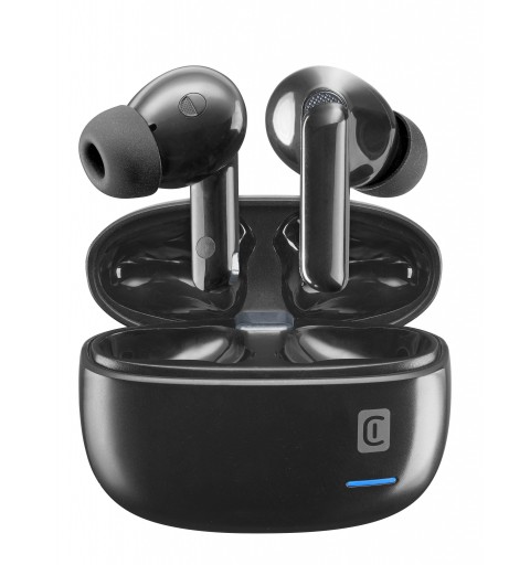 Cellularline ECLIPSE Cuffie True Wireless Stereo (TWS) In-ear Musica e Chiamate Bluetooth Nero