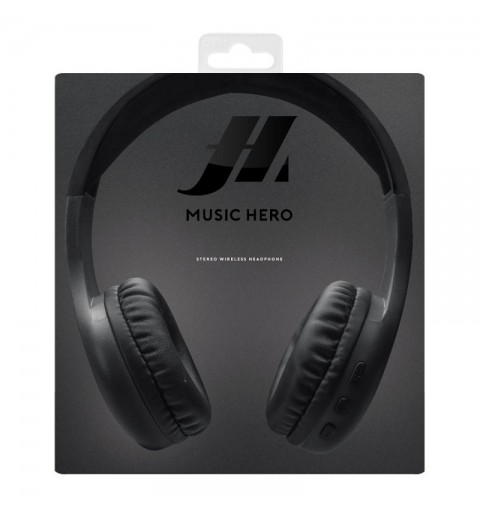 SBS MHHEADPHONBTK auricular y casco Auriculares Inalámbrico y alámbrico Diadema Música MicroUSB Bluetooth Negro