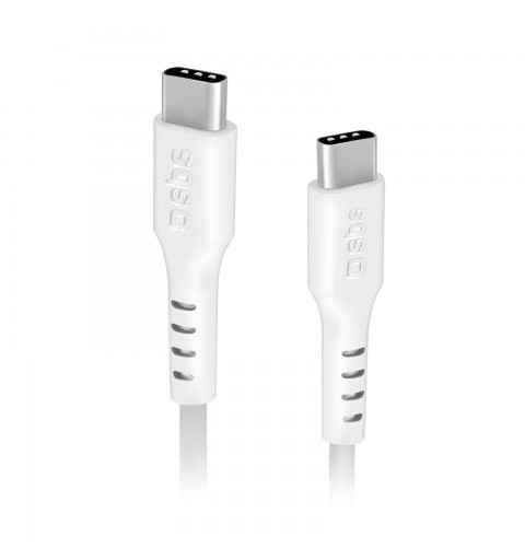 SBS TECABLETCC20W câble USB 1,5 m USB 2.0 USB C Blanc