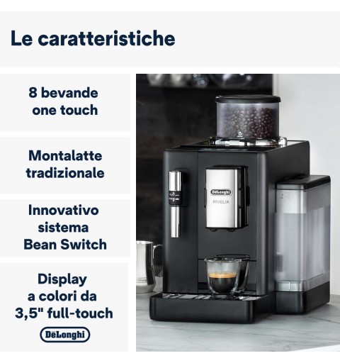 De’Longhi Rivelia EXAM440.35.B Automatica Macchina per espresso 1,4 L