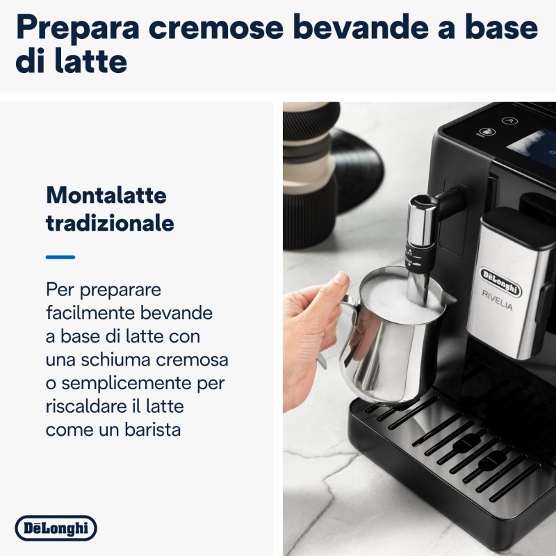 De’Longhi Rivelia EXAM440.35.B Automatica Macchina per espresso 1,4 L