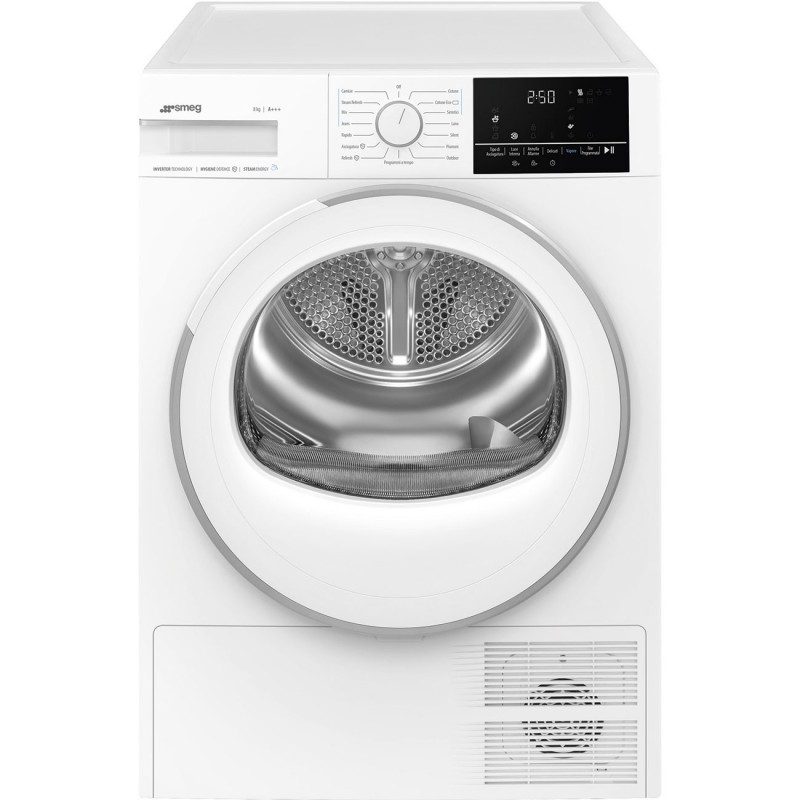 Smeg DN83SE asciugatrice Libera installazione Caricamento frontale 8 kg A+++ Bianco